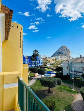 Apto con terraza y BBQ privadas Residencial Estrella de Calpe